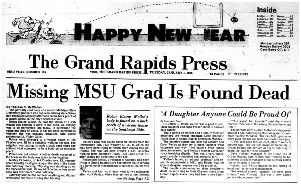 The Grand Rapids Press, January 1, 1985