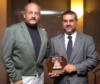 David with Matt Romashko of the Isabella County Bar Association.  Photo courtesy of Jeff Smith